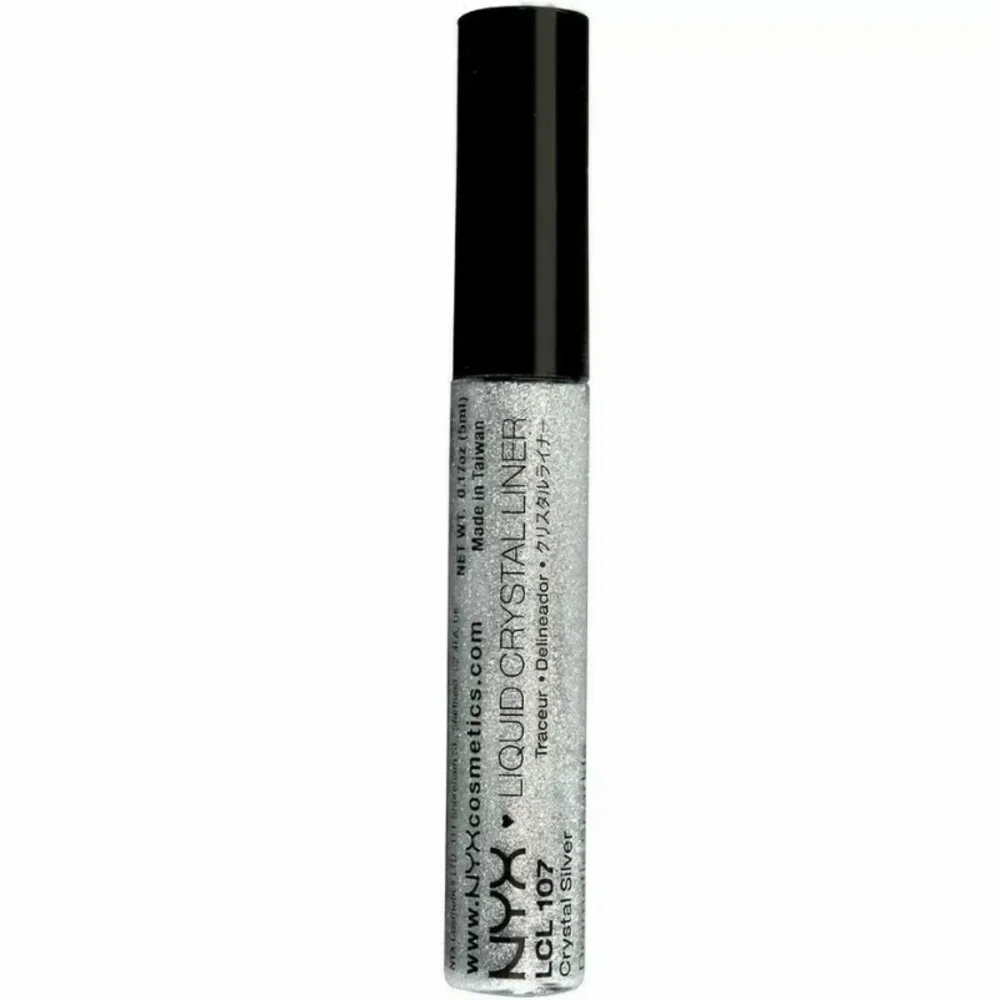 3 x NYX Crystal Liquid Body/Eyeliner Silver NEW